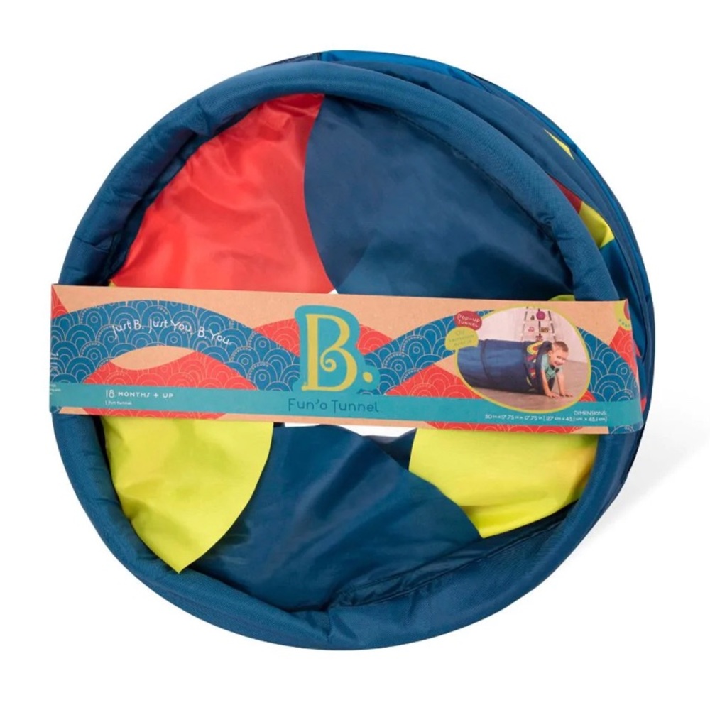 New B. Toys Tunnel O’ Fun